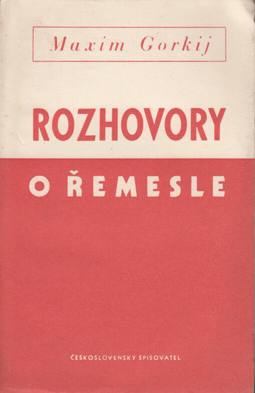 Rozhovory o řemesle