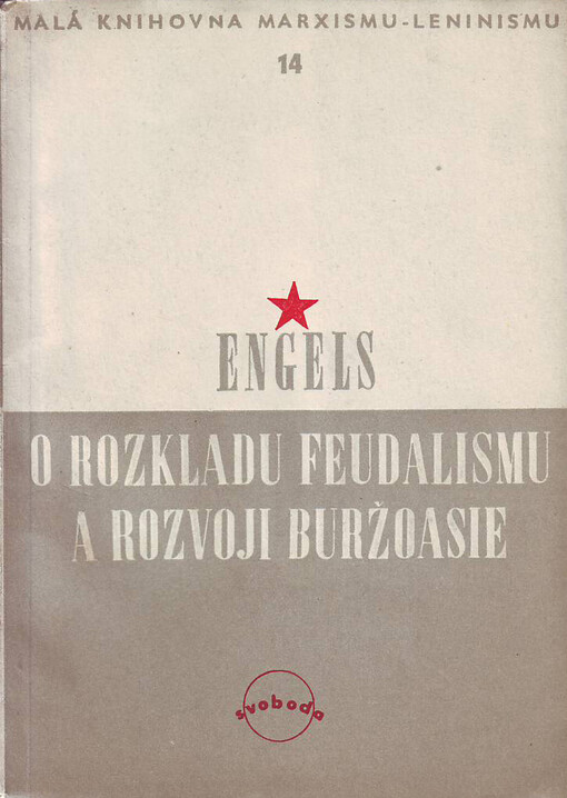 O rozkladu feudalismu a rozvoji buržoasie