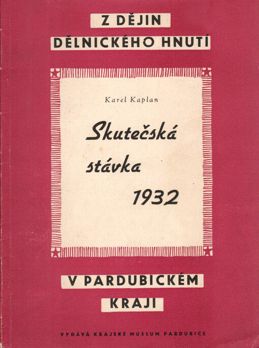 Skutečská stávka 1932