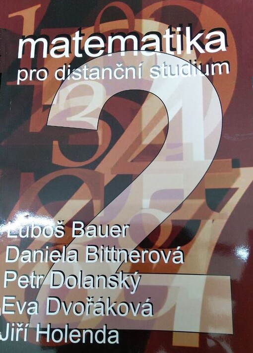 Matematika pro distanční studium, Díl 2