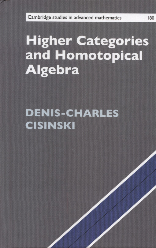 Higher categories and homotopical algebra