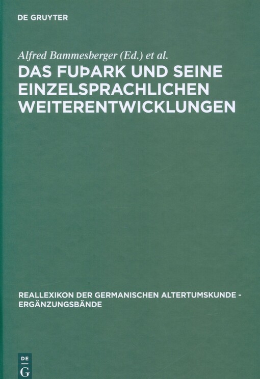 Das fuTHark und seine einzelsprachlichen Weiterentwicklungen