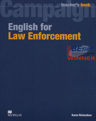 Campaign :English for law enforcement, teacher’s book