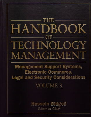 The handbook of technology management, vol. 3