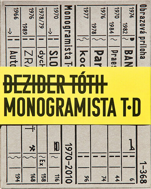 Monogramista T.D : nie som autor, som metafora