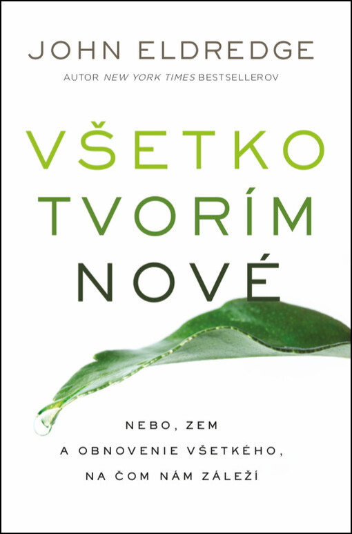 E-kniha: Všetko tvorím nové - Nebo, zem a obnovenie všetkého, na čom nám záleží