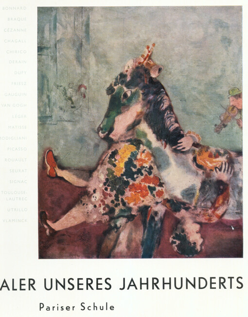 Maler unseres Jahrhunderts : Pariser Schule