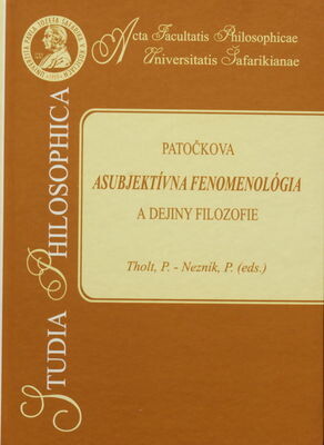 Patočkova asubjektívna fenomenológia a dejiny filozofie