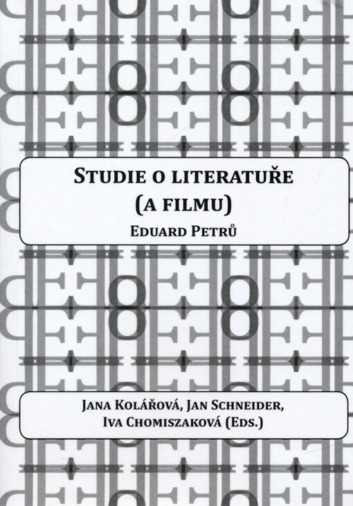 Studie o literatuře (a filmu)