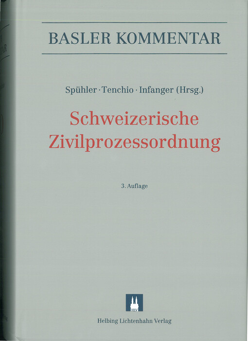 Schweizerische Zivilprozessordnung