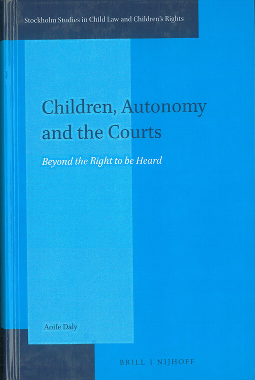 Children, autonomy and the courts