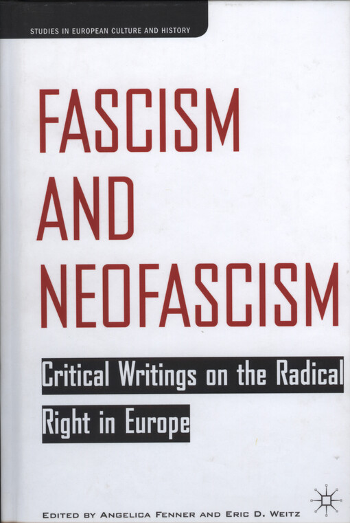 Fascism and neofascism : critical writings on the radical right in Europe