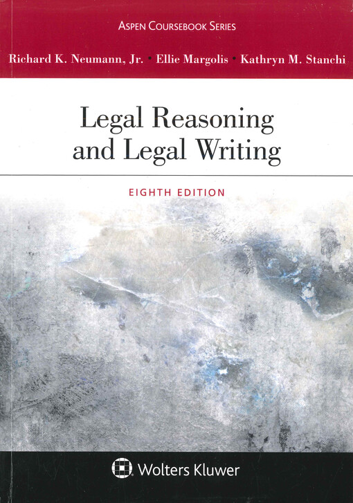 Legal reasoning and legal writing