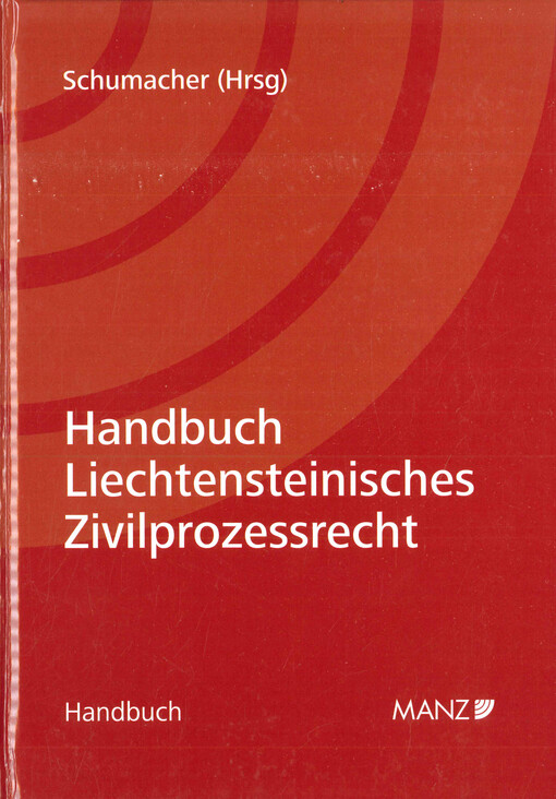 Handbuch Liechtensteinisches Zivilprozessrecht