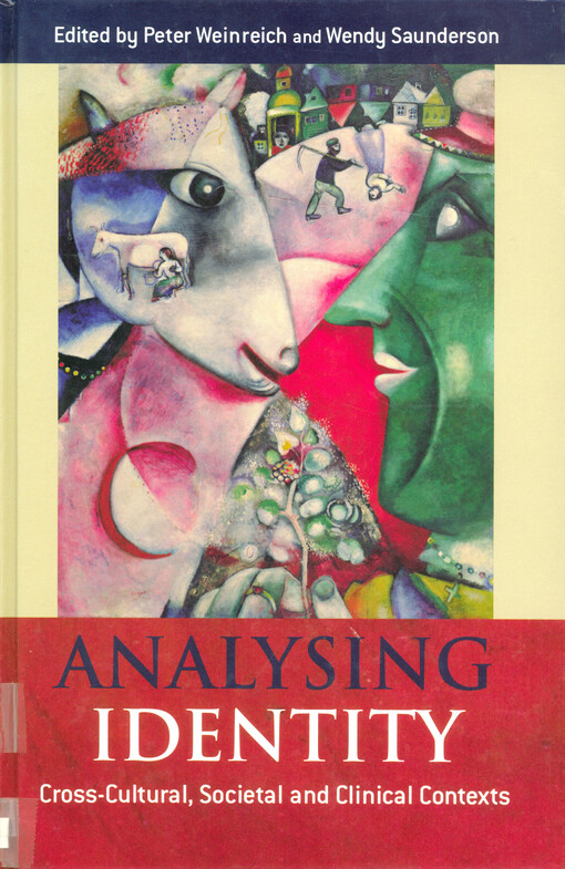 Analysing identity : cross-cultural, societal and clinical contexts