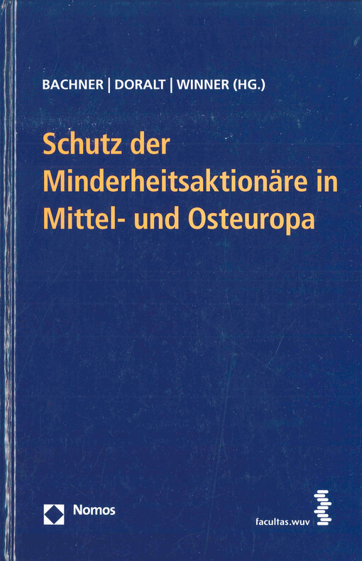 Schutz der Minderheitsaktionäre in Mittel- und Osteuropa
