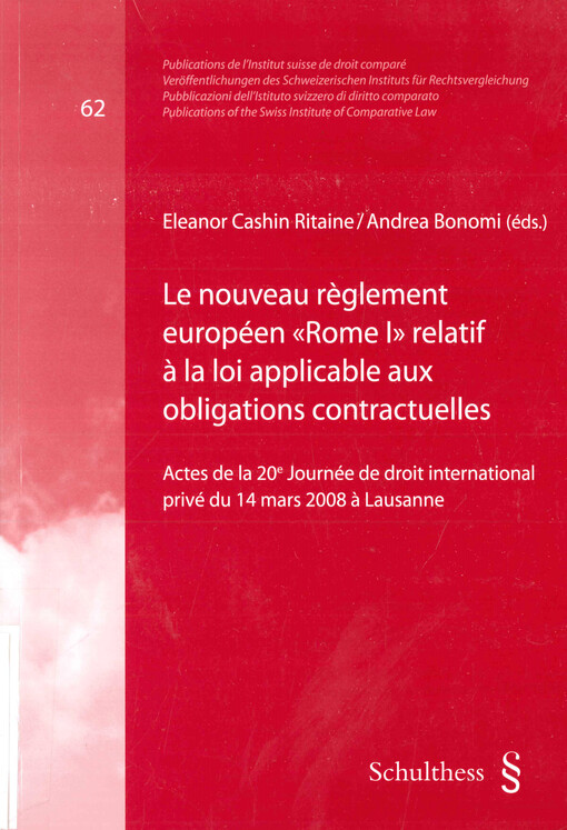 Le nouveau réglement européen 