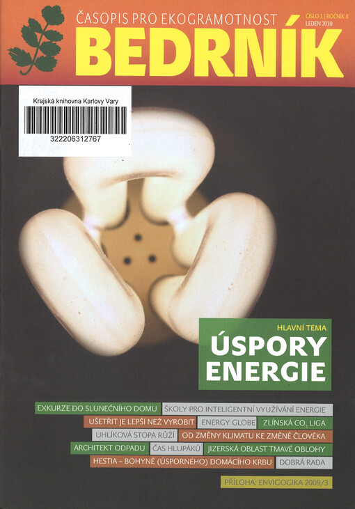 Bedrník : časopis pro ekogramotnost