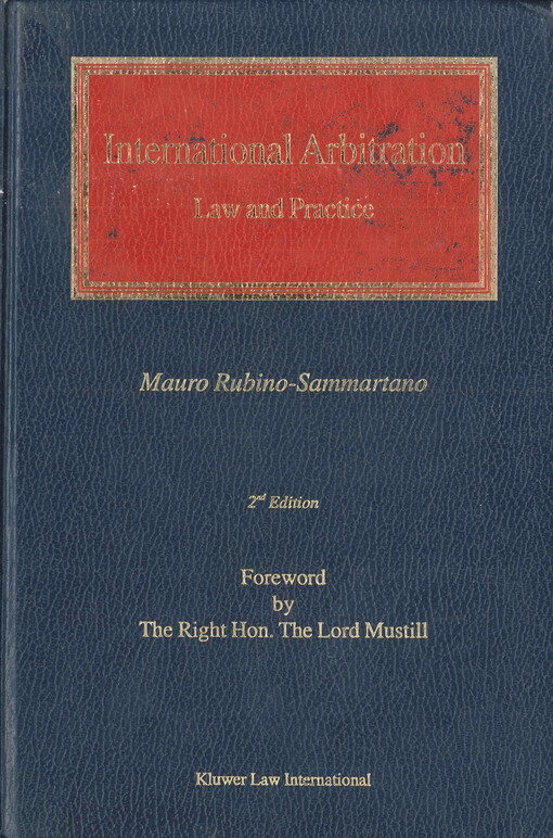 International arbitration law and practice