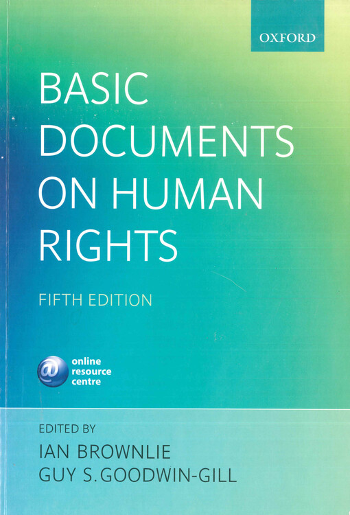 Basic documents on human rights