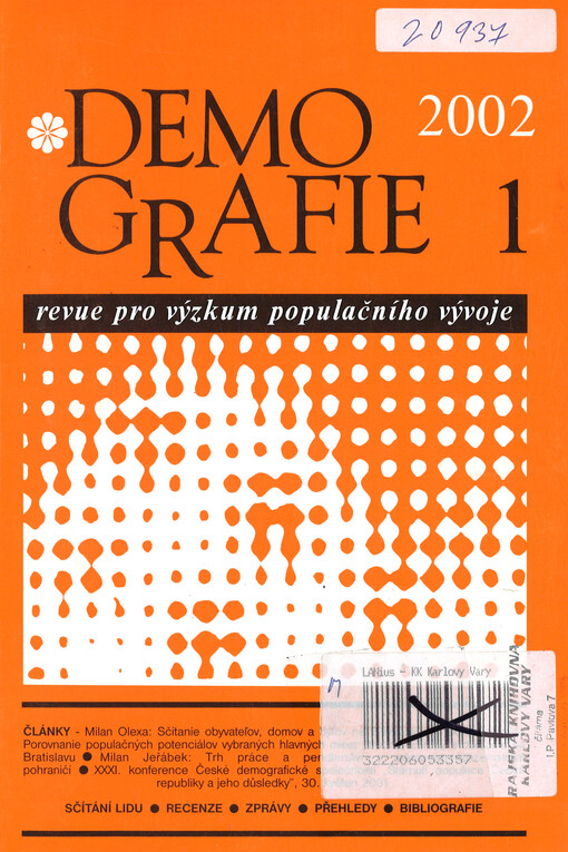 Padesát let časopisu Demografie, revue pro výzkum
                populačního vývoje (1959–2008)