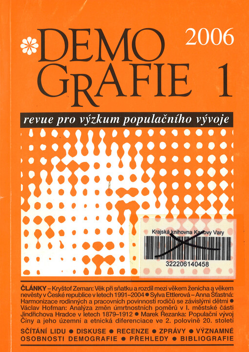Padesát let časopisu Demografie, revue pro výzkum
                populačního vývoje (1959–2008)