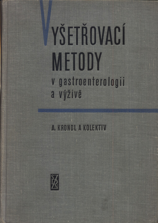Vyšetřovací metody v gastroenterologii a výživě