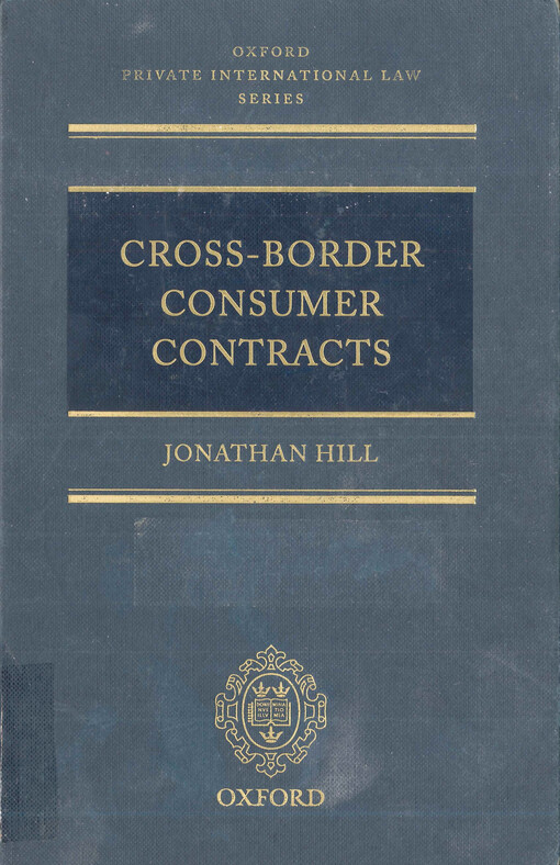 Cross-border consumer contracts