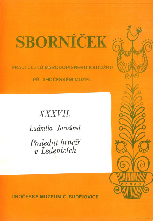 Poslední hrnčíř v Ledenicích