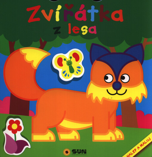 Zvířátka z lesa : říkadla se samolepkami