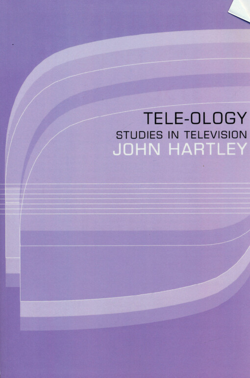 Tele-ology: studies in television