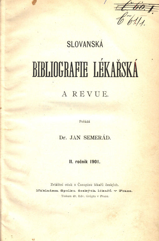 Slovanská bibliografie lékařská a revue