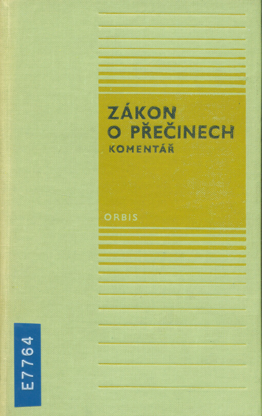 Zákon o přečinech :komentář