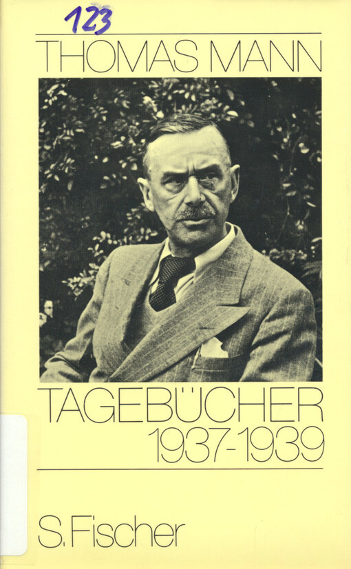 Tagebücher 1937-1939