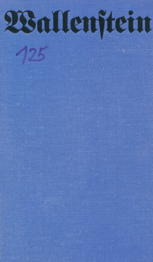 Wallenstein : sein Leben erzählt