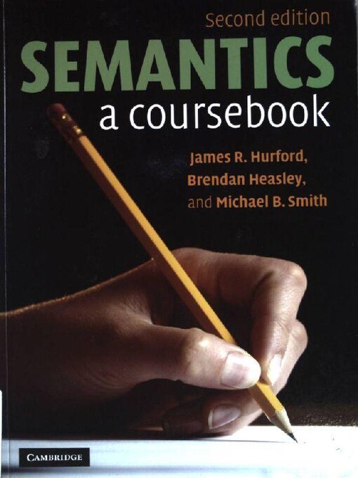 Semantics: A Coursebook