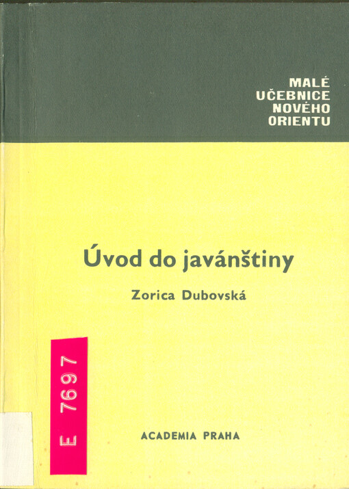 Úvod do javánštiny