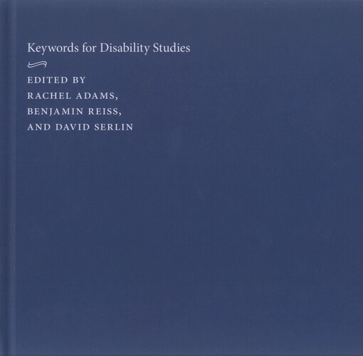 Keywords for disability studies