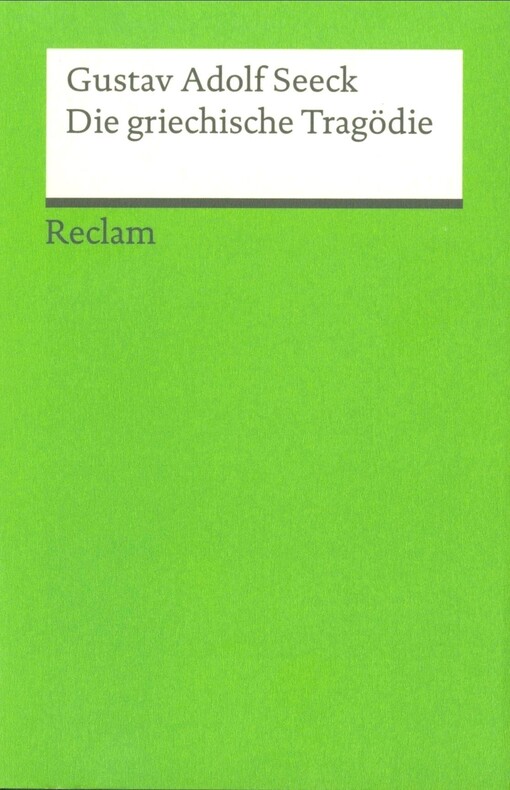 Die griechische Tragödie