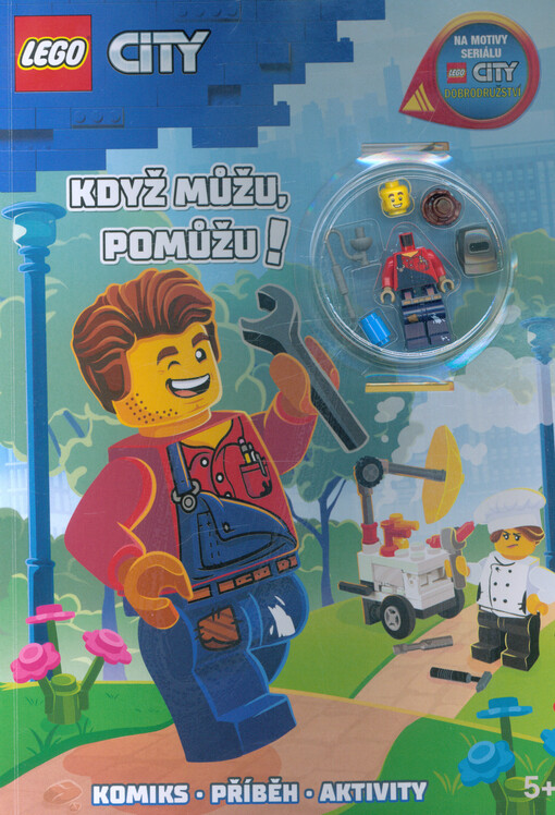 LEGO city : komiks, příběh, aktivity. Když můžu, pomůžu!