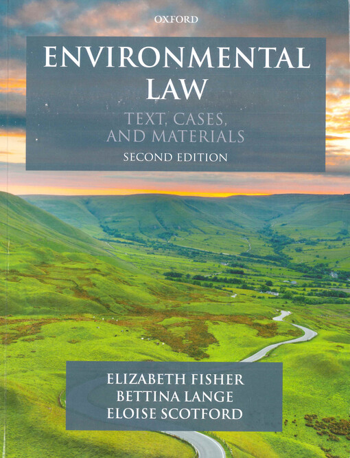 Environmental law : text, cases, and materials