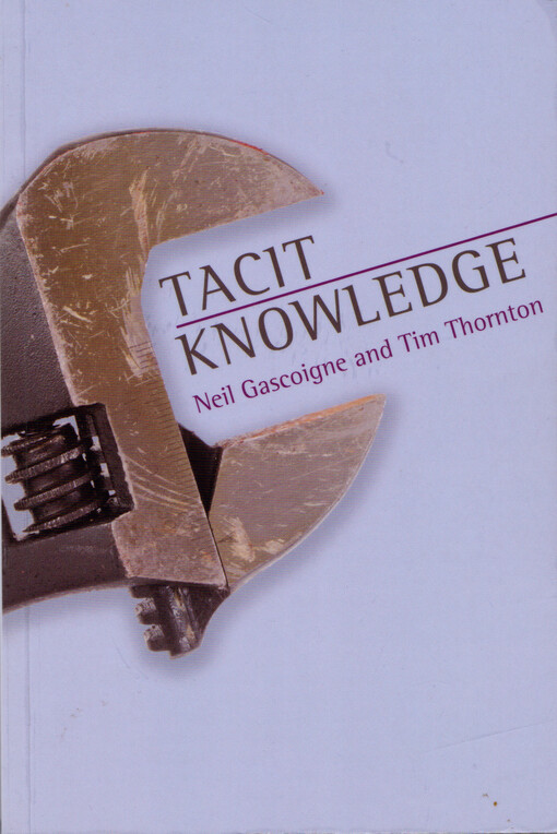 Tacit knowledge