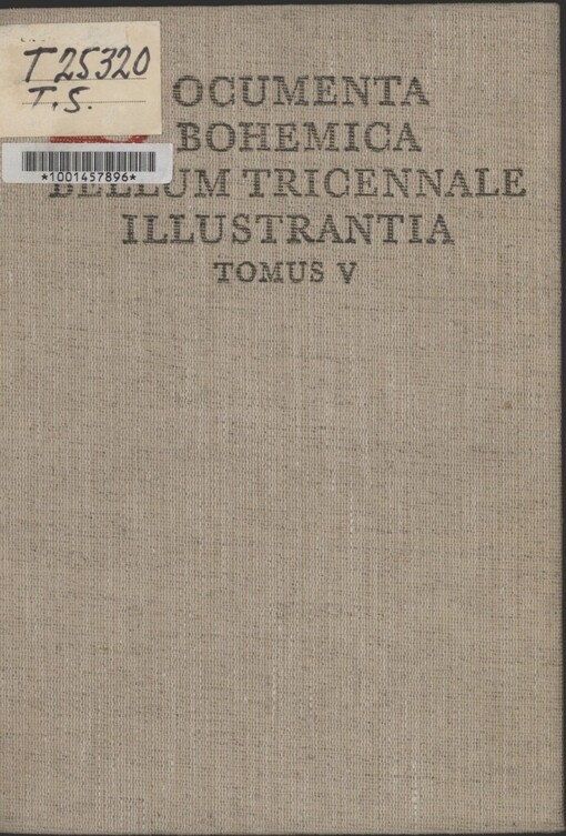 Documenta Bohemica bellum tricennale illustrantia