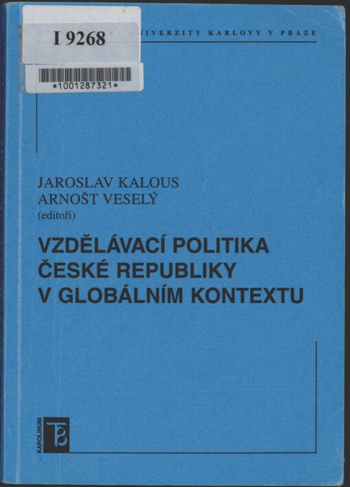 Vzdělávací politika České republiky v globálním kontextu