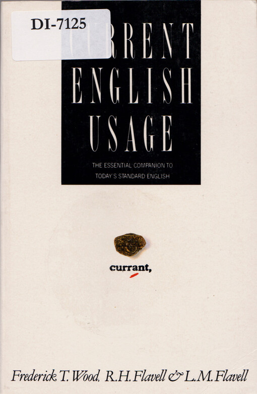 Current English usage