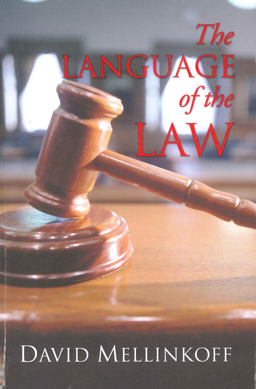 The language of the law