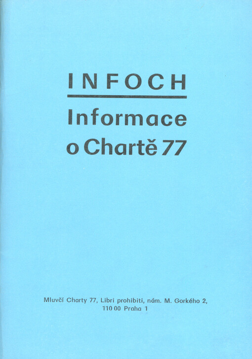 Infoch: informace o Chartě 77