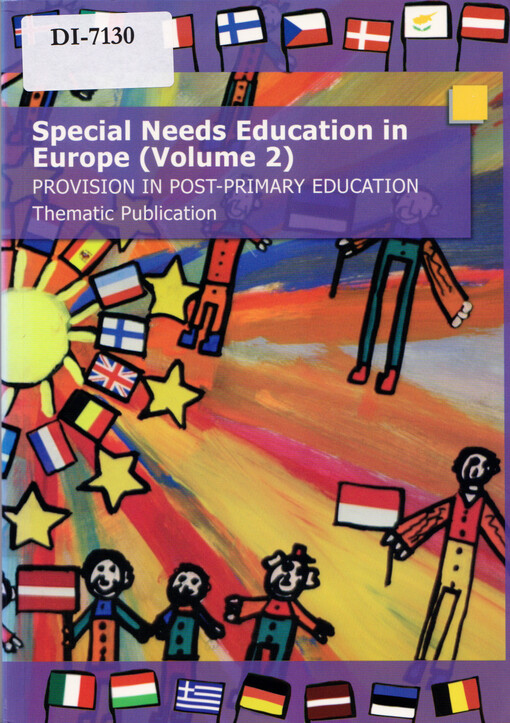Special needs education in Europe : provision in post-primary education : thematic publication. volume 2