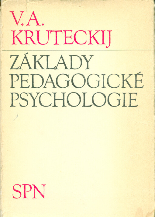 Základy pedagogické psychologie