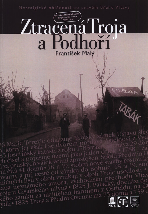 Ztracená Troja a Podhoří : nostalgické ohlédnutí po pravém břehu Vltavy